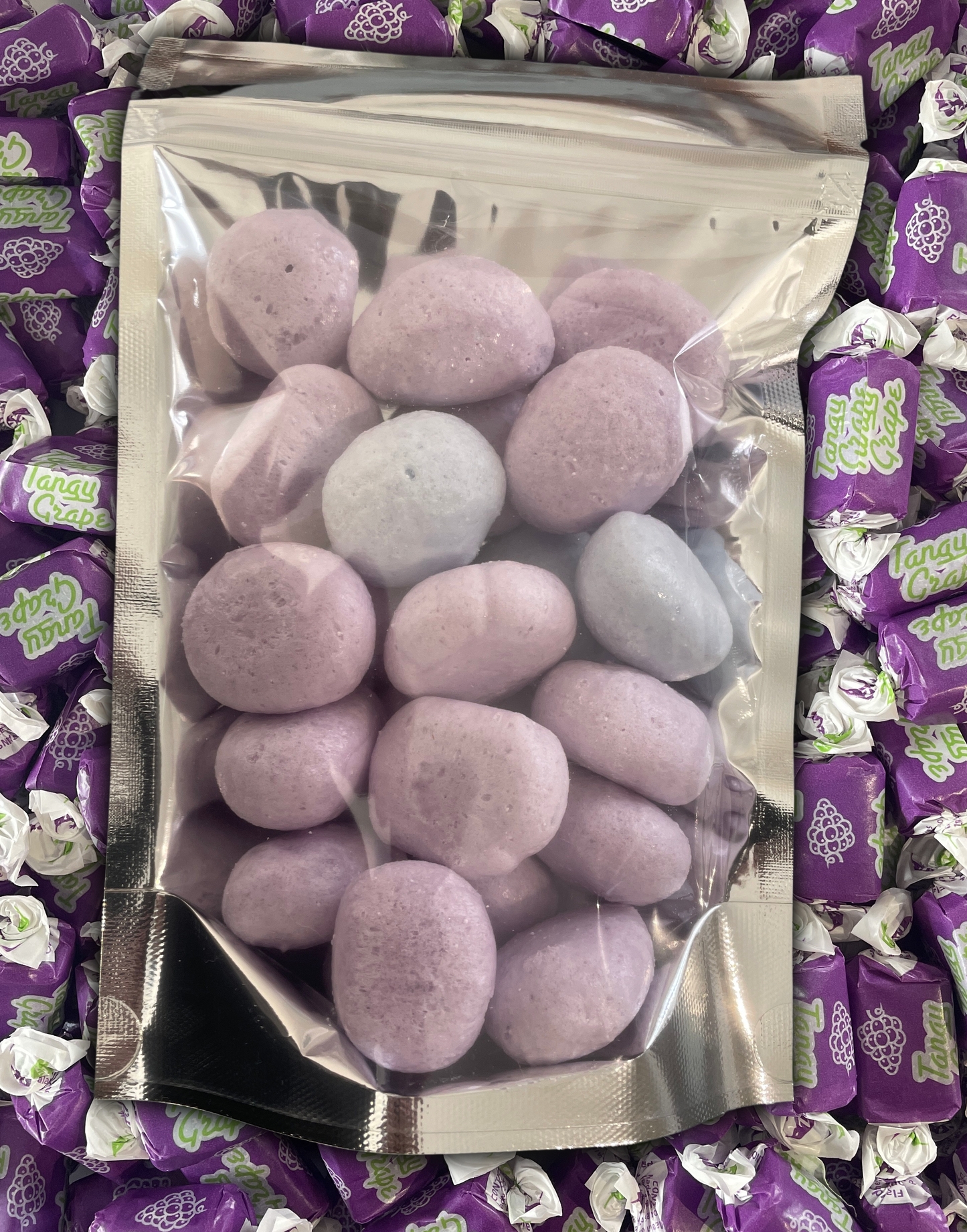 Tangy Grape Puffs 60g